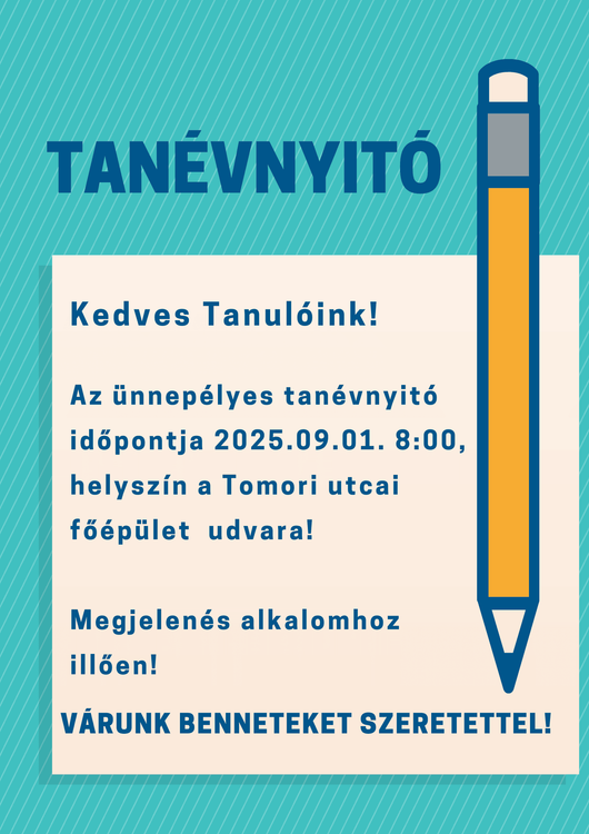 TANÉVNYITÓ