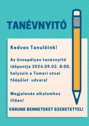 Tanévnyitó 2024-2025